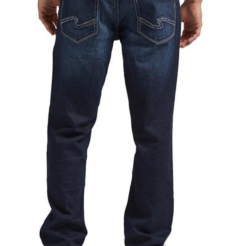 Silver Jeans Blue Straight-Leg Classic